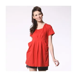 長版上衣--率性可愛緞帶側邊開衩長版T恤(黑.藍XL-5L)-T219熊衣褲語 歷史價格詳細信息