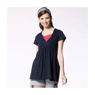 Gennies奇妮 棉質V領條紋無袖長版上衣(黑G3228) 歷史價格詳細信息