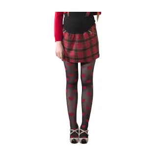 Gennies奇妮 學院風格紋秋冬長版上衣-黑/藍(G3214) 歷史價格詳細信息