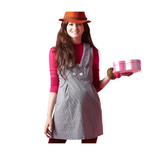 Gennies奇妮 甜美知性假兩件雙色雪紡上衣-桔(C3B02) 歷史價格詳細信息