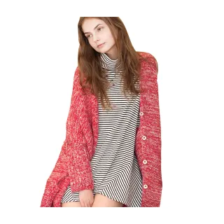 Gennies奇妮 高領橫條紋棉T上衣(灰黑/紅灰G3852) 歷史價格詳細信息