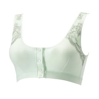 Gennies奇妮 戀戀蕾絲休閒哺乳內衣(粉/綠GA93) 歷史價格詳細信息