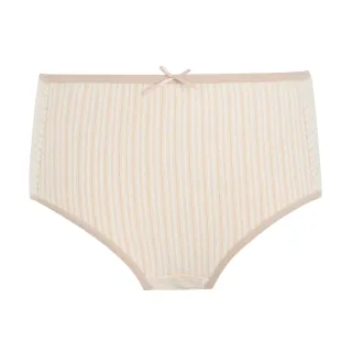 Gennies奇妮 天然原棉系列-無鋼絲祼紗棉哺乳內衣-條紋棕(GA48) 歷史價格詳細信息