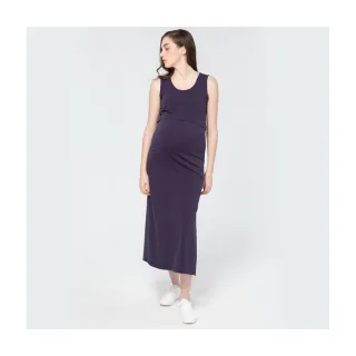 【Gennies 奇妮】彈力開衩牛仔裙-藍(孕婦裙 下擺不收邊 一體成型 無痕褲頭) 歷史價格詳細信息