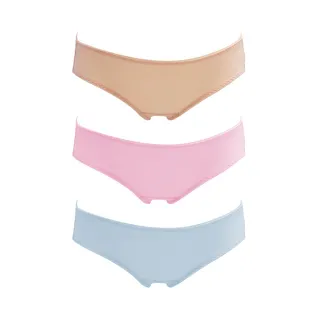 Gennies奇妮 歐歐咪妮系列-3件組*斜紋彈力孕婦高腰內褲(紫芋/粉橘A14CMK305) 歷史價格詳細信息