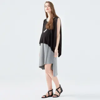 Gennies奇妮 上掀式彈力哺乳上衣(黑白條紋T3J13) 歷史價格詳細信息