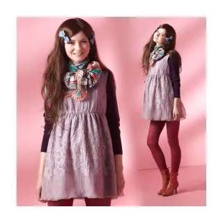 Gennies奇妮 小花滿點飄逸雪紡春夏無袖洋裝(G1514) 歷史價格詳細信息