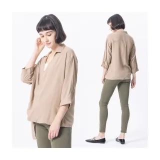 Gennies奇妮 襯衫領率性洋裝(丈青T1J05) 歷史價格詳細信息