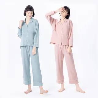 Gennies奇妮 兩穿式直條抓皺排釦襯衫-深藍條紋(T3F08) 歷史價格詳細信息