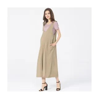 Gennies奇妮 寬鬆外套式假兩件長版上衣(紫C3A04) 歷史價格詳細信息