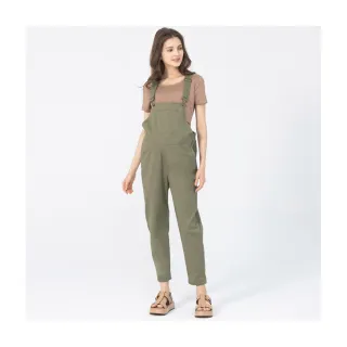 【Gennies 奇妮】工裝風率性吊帶褲-卡(孕婦褲 連身褲 寬褲 寬版 鬆緊帶 雙口袋) 歷史價格詳細信息