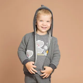 小熊造型連帽親子背心-橘 歷史價格詳細信息