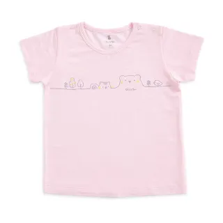 【奇哥】Chic a Bon 開心寶貝小熊小花造型袖上衣-白(4-5歲) 歷史價格詳細信息