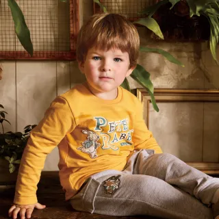 【奇哥】比得兔 森林小兔單印側開衫/居家服-氧樂多牛奶纖維布(6-10歲) 歷史價格詳細信息