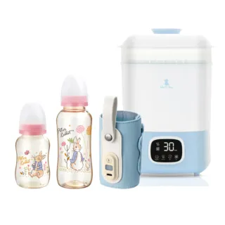 【奇哥】智能暖心哺育組：奇哥智能消毒烘乾機+行動奶瓶保溫套+CHICBASICS耐熱玻璃玻璃奶瓶2大+1小 歷史價格詳細信息