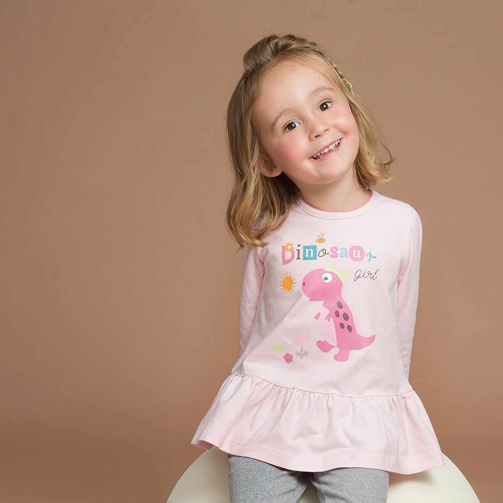 【奇哥】Chic a Bon 小恐龍洋裝-粉(2-5歲) 歷史價格詳細信息