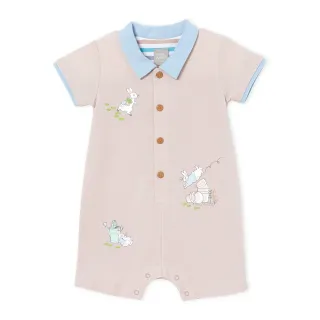 【奇哥】比得兔 森林小兔單印側開衫/居家服-氧樂多牛奶纖維布(6-10歲) 歷史價格詳細信息