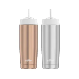 【THERMOS 膳魔師】不鏽鋼真空吸管隨行瓶0.65L-不銹鋼色(TS4057SS) 歷史價格詳細信息