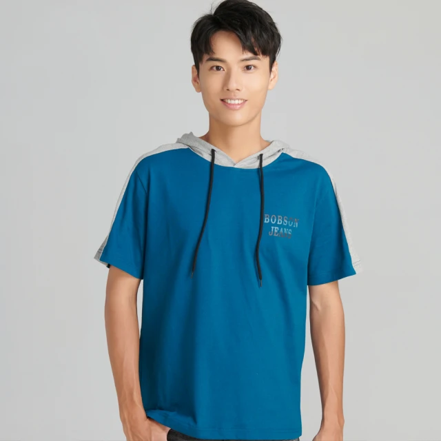 BOBSON 男款連帽、袖印圖上衣(38022-83) 歷史價格詳細信息