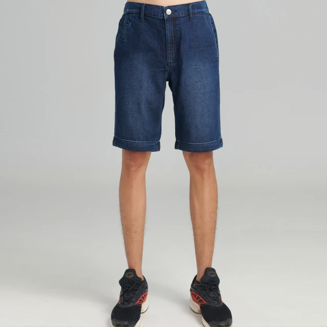 BOBSON 男款褲口反摺休閒短褲  (277-53) 歷史價格詳細信息