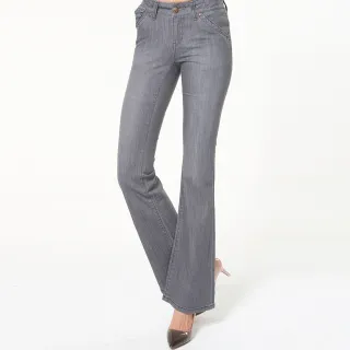 【BOBSON】女款貼口袋伸縮中喇叭牛仔褲(9020-77) 歷史價格詳細信息