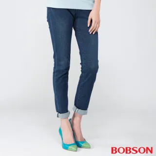 【BOBSON】女款膠原蛋白七分褲(淺藍205-58) 歷史價格詳細信息