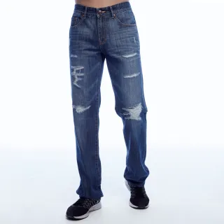 【BOBSON】男款低腰刷破直筒褲(1813-53) 歷史價格詳細信息