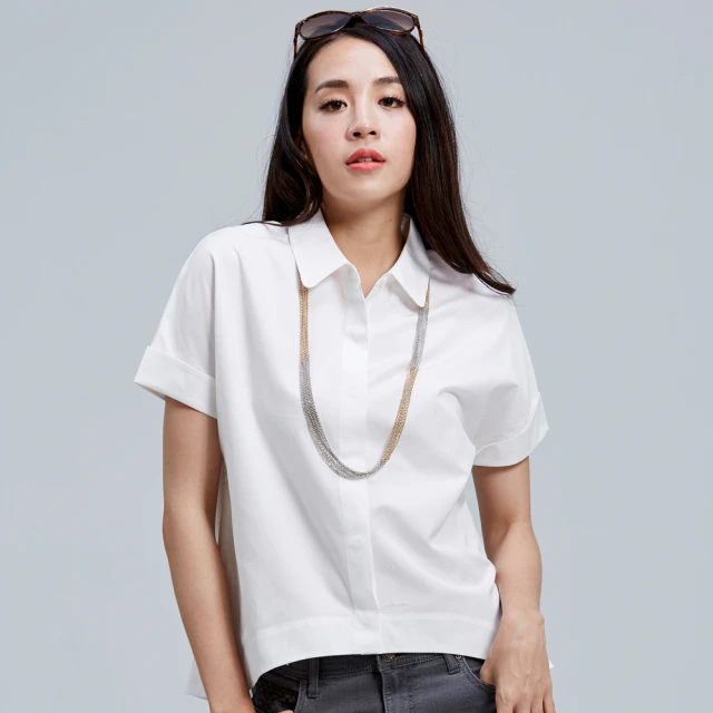 BOBSON 女款袖口反摺背心襯衫 (28113-53) 歷史價格詳細信息