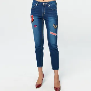 BOBSON 女款中腰貼口袋工作褲 (8214-85) 歷史價格詳細信息