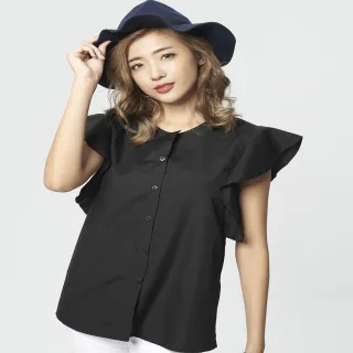 BOBSON 女款荷葉袖天絲棉上衣 (28104-53 ) 歷史價格詳細信息