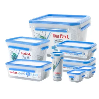 【Tefal 特福】無縫膠圈PP保鮮盒 1.1L圓型(2入) 歷史價格詳細信息
