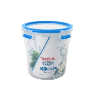 【Tefal 特福】無縫膠圈PP保鮮盒 1.1L圓型(2入) 歷史價格詳細信息
