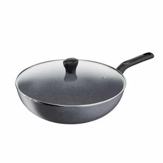 Tefal特福 礦石灰系列不沾深煎鍋24cm 1個【家樂福】 歷史價格詳細信息