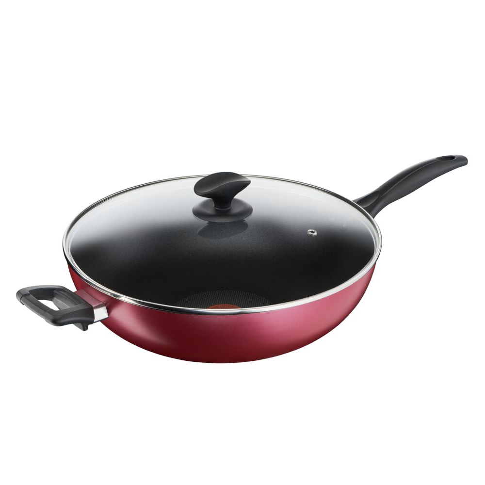 【Tefal 特福】全新鈦升級-璀璨系列28CM多用不沾鍋深平鍋/炒鍋型+玻璃蓋 歷史價格詳細信息