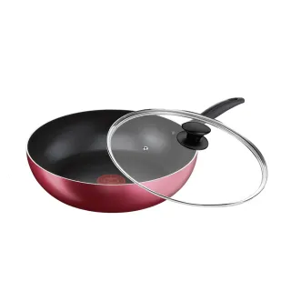 【Tefal 特福】全新鈦升級-璀璨系列28CM多用不沾鍋深平鍋/炒鍋型+玻璃蓋 歷史價格詳細信息