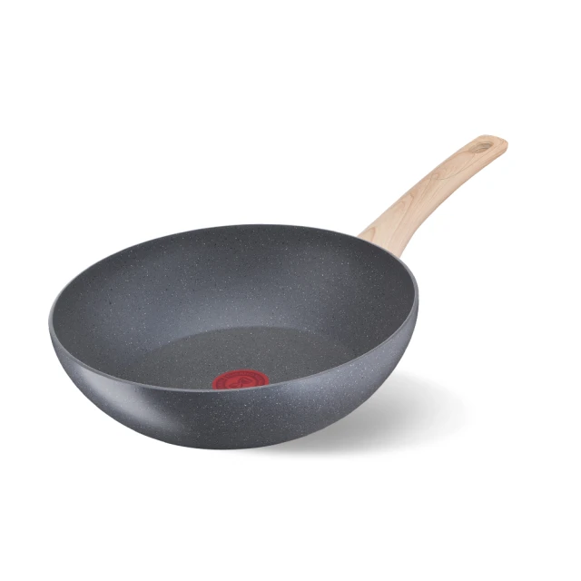 Tefal法國特福 暖木岩燒系列28CM不沾小炒鍋(電磁爐適用)｜法國製 歷史價格詳細信息