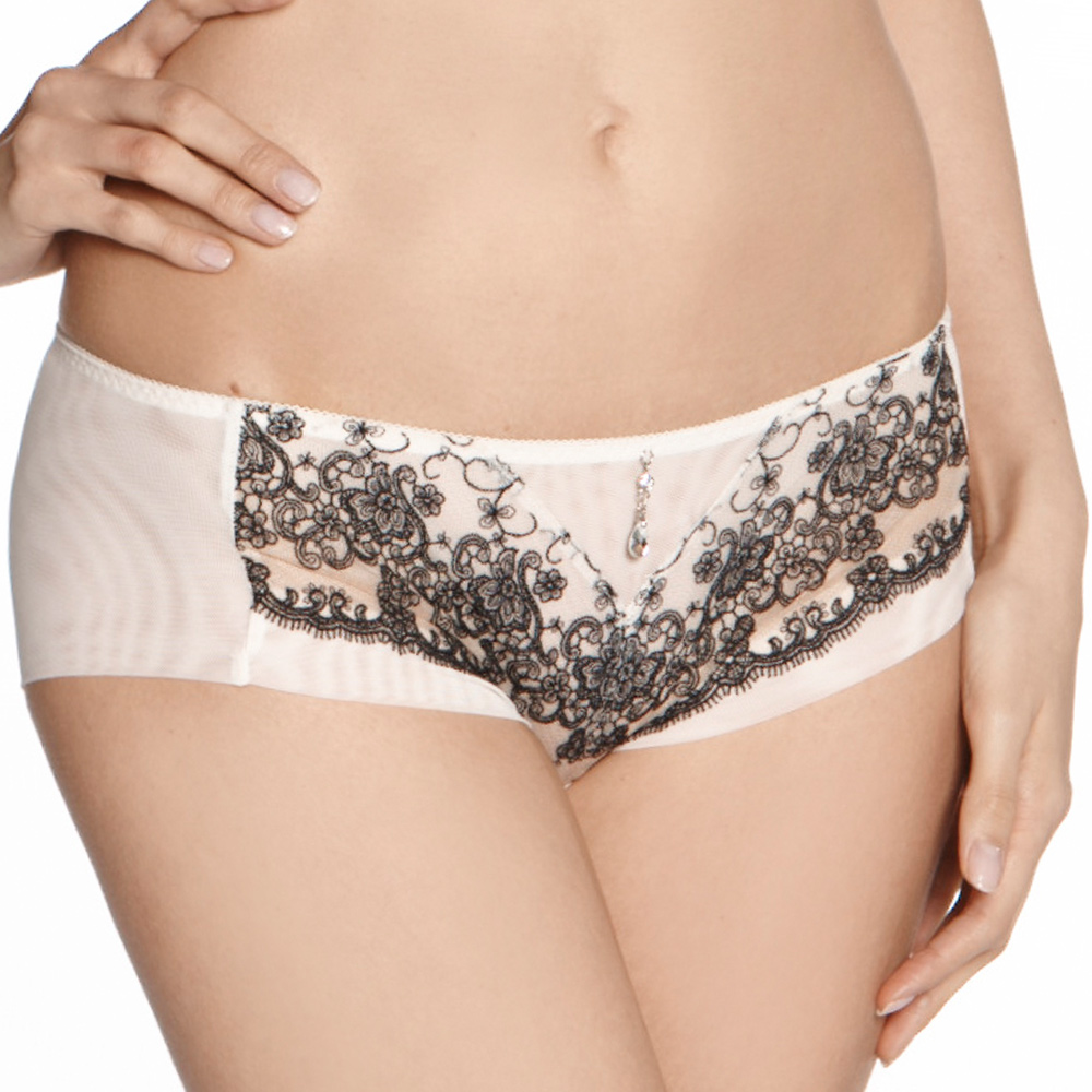 Lady 洛可可系列 B-F罩 法式 刺繡 蕾絲 內衣 (透視黑) 歷史價格詳細信息