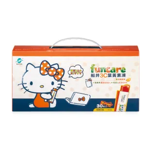 【funcare 船井生醫】Hello Kitty 3C葉黃素凍9盒(共90包；含DHA) 歷史價格詳細信息