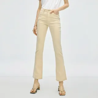 BRAPPERS 女款 Color Life色褲系列-中腰彈性窄管褲-白 歷史價格詳細信息