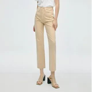 BRAPPERS 女款 Color Life色褲系列-中腰彈性窄管褲-白 歷史價格詳細信息