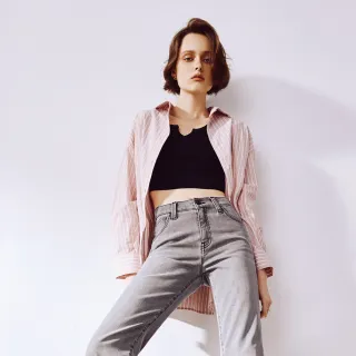 【BRAPPERS】女款 清新簡約條紋襯衫(水藍) 歷史價格詳細信息