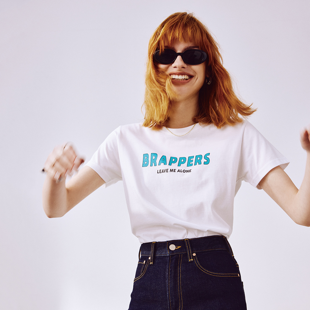 BRAPPERS 女款 圓領華夫格條紋上衣-奶茶 歷史價格詳細信息