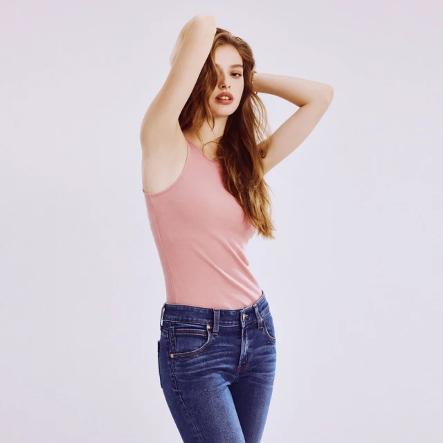 BRAPPERS 女款 合身吊帶短褲-水洗藍 歷史價格詳細信息