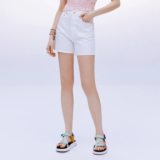白色棉麻短褲女運動休閒褲2024夏季薄款小個子抽繩高腰寬鬆闊腿褲 歷史價格詳細信息