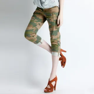 【BRAPPERS】女款 Boy Friend Cargo系列-九分反摺褲(卡其) 歷史價格詳細信息