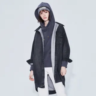 BRAPPERS 女款 長版連帽上衣-酒紅 歷史價格詳細信息