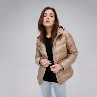 BRAPPERS 女款 連帽羽絨外套-淺卡其 歷史價格詳細信息