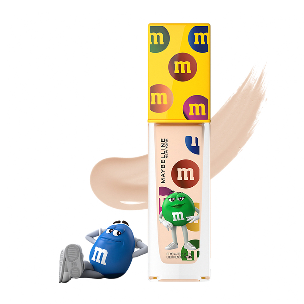 【MAYBELLINE 媚比琳】M&M聯名款 底妝必備組(FIT ME粉底液+黑眼圈擦擦筆) 歷史價格詳細信息