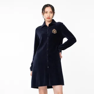【KeyWear 奇威名品】襯衫領棉麻條紋設計款洋裝 歷史價格詳細信息