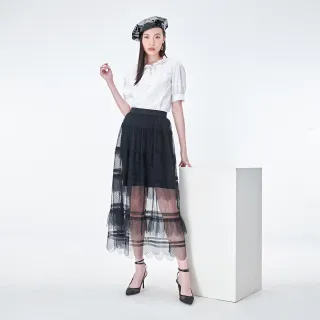 黑色網紗裙蛋糕裙半身裙女夏季2024新款裙子白色紗裙長裙半裙秋冬 歷史價格詳細信息